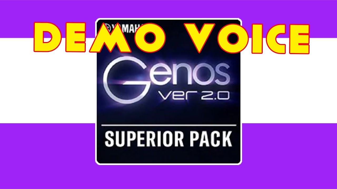 Genos Superior Pack V2.0 - preset demo Voice