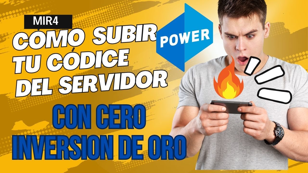 🔥 Mir4: C&oacute;mo Subir tu Codice del Servidor para Potenciar tu Poder y habilidades al M&aacute;ximo! 🚀💥