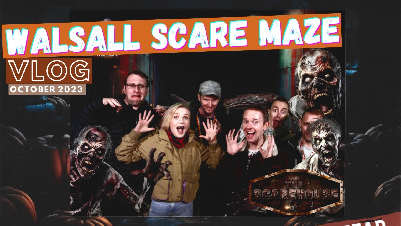 The Best Independent Scare Maze? | Walsall Scare Maze Vlog