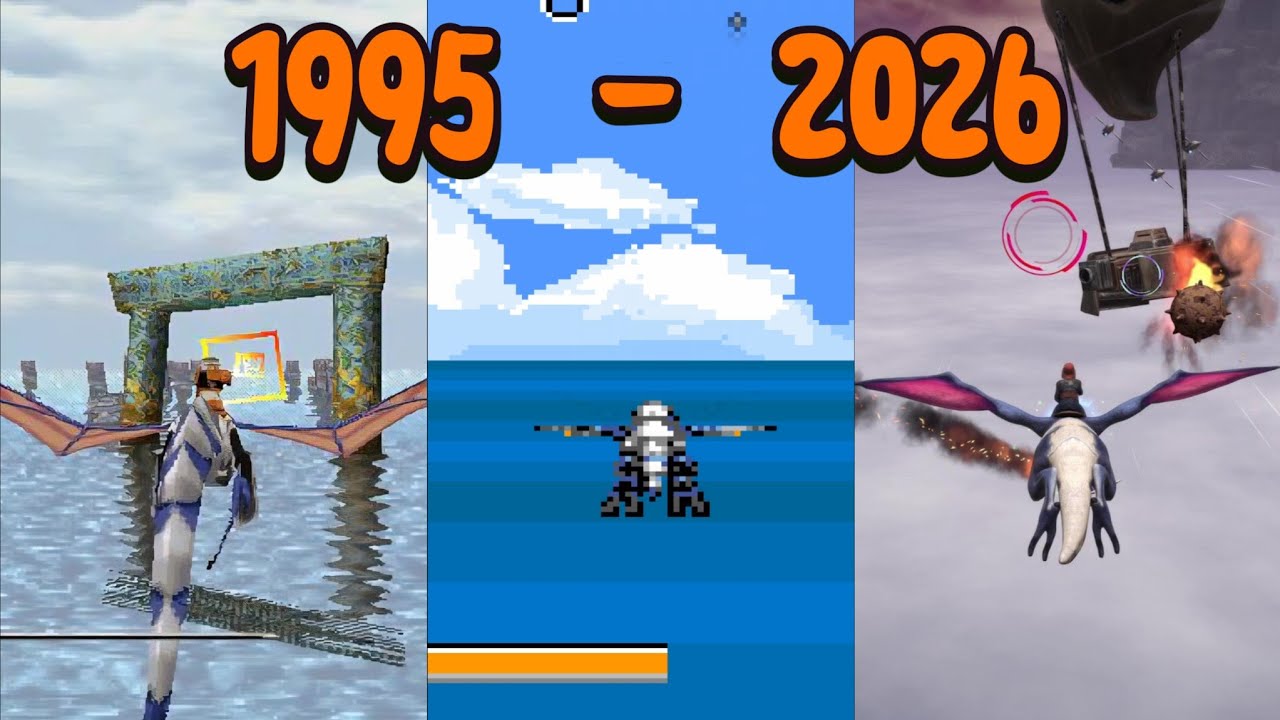 Evolution Of Panzer Dragoon Games (1995 - 2026) [4K 60FPS] and Death Scene Animation