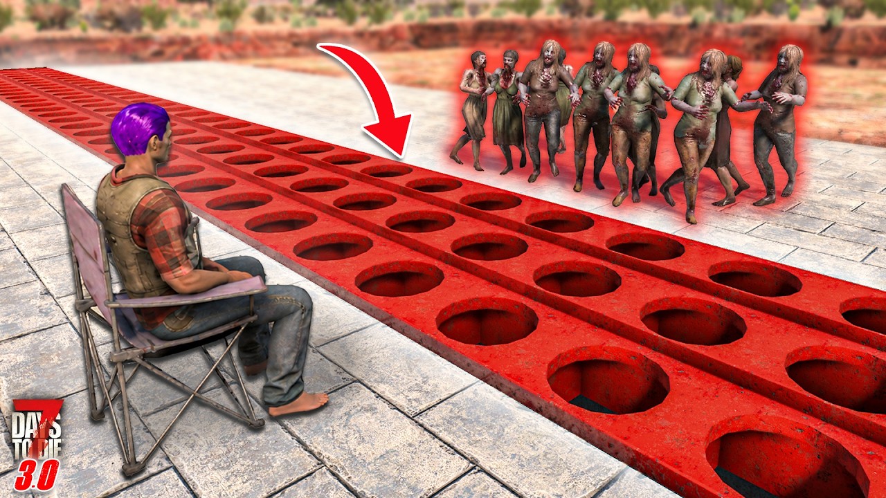 THE ZOMBIE FORCEFIELD IS BACK | 7 Days to Die 3.0