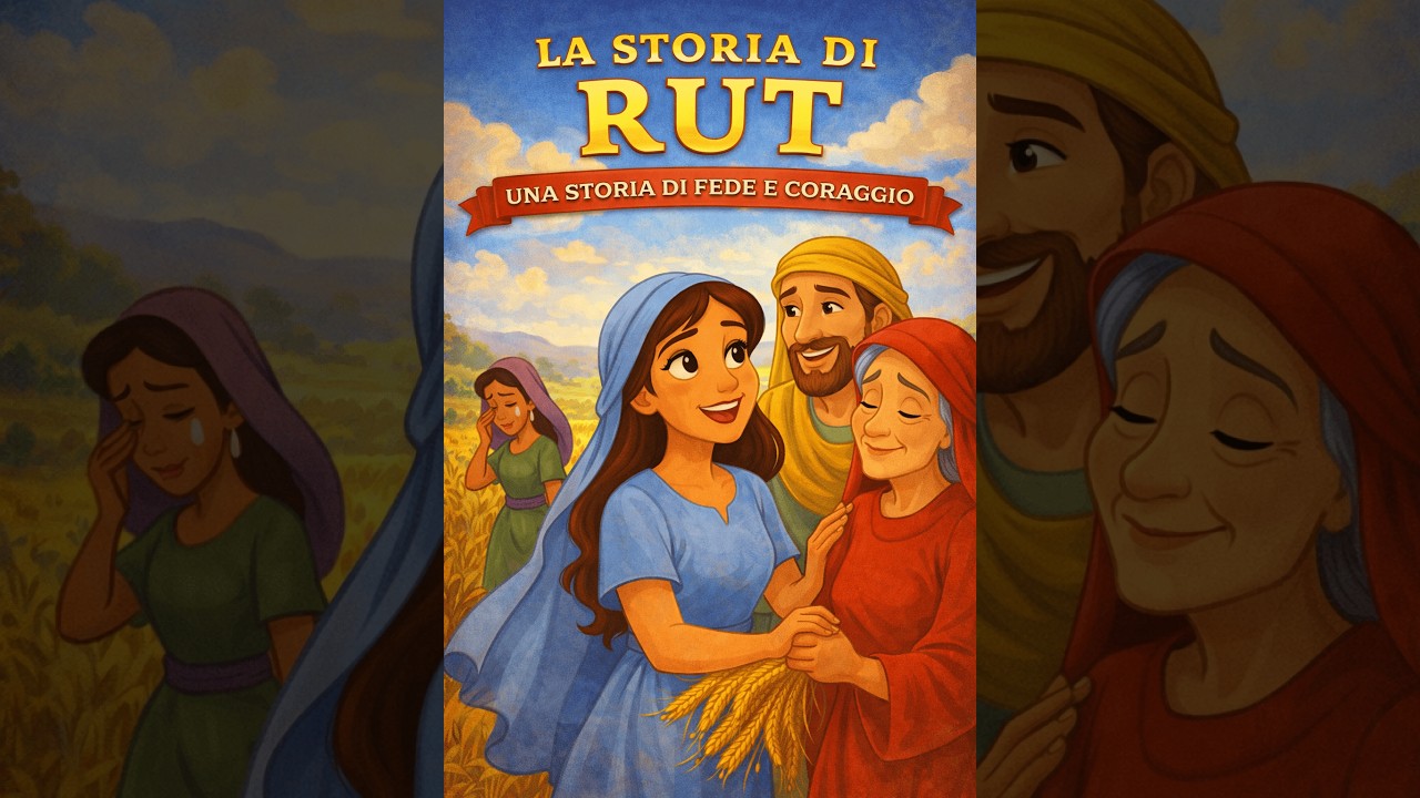 La Storia di Rut – Il Libro Illustrato per Bambini | Fede, Coraggio e Amore secondo la Bibbia