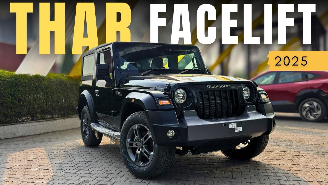 Mahindra Thar Facelift 2025 | Thar RWD Top Model Price, Features, Mileage & Full Review