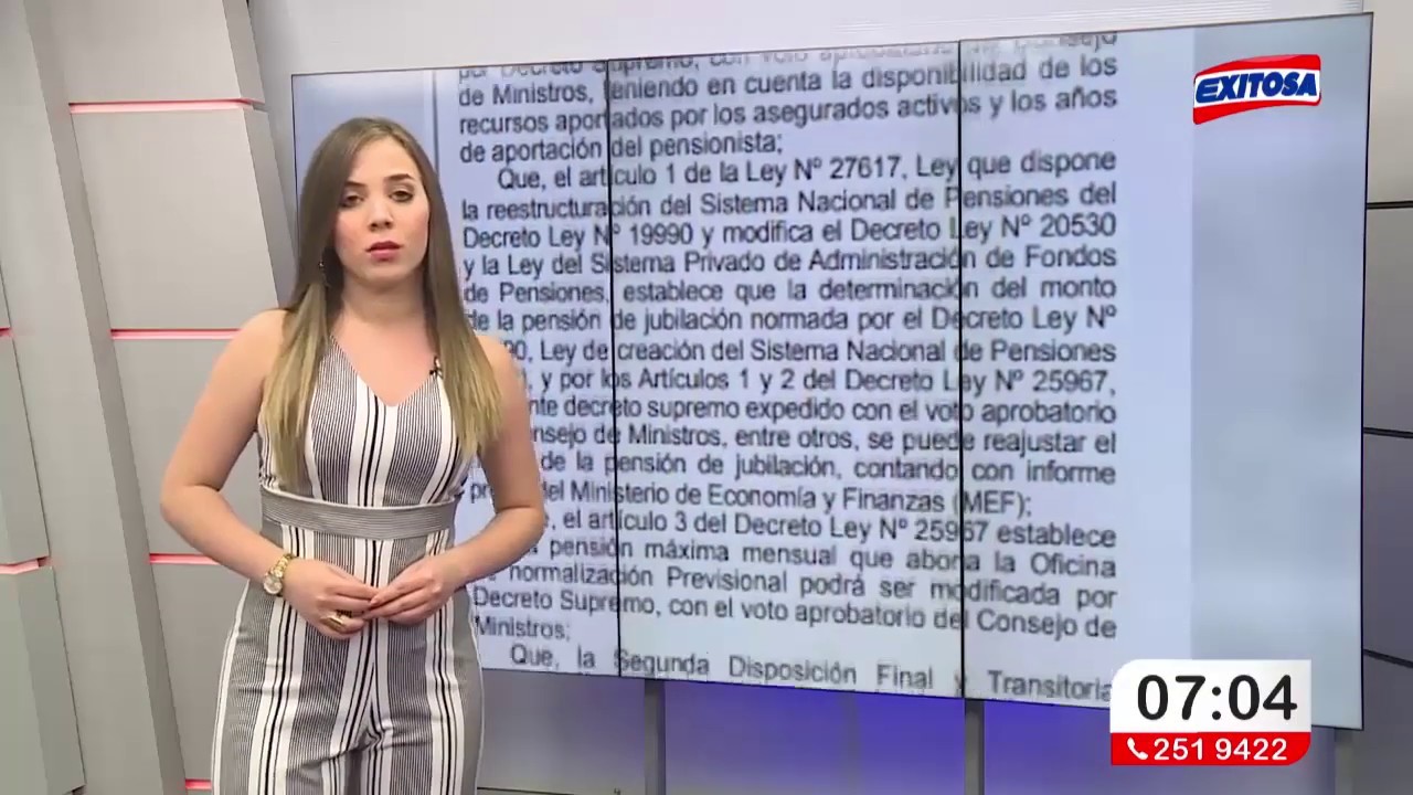 gobierno subir&aacute; pensi&oacute;n m&iacute;nima de jubilado de la ley N&deg;19990 de S/415 a S/500