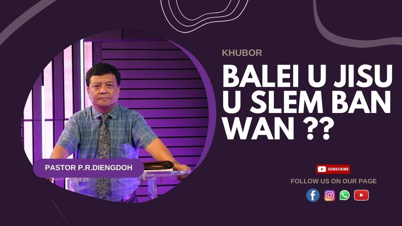 BALEI U JISU U SLEM BAN WAN?? || 4TH AUGUST 2024 @ 11:00 AM (IST)
