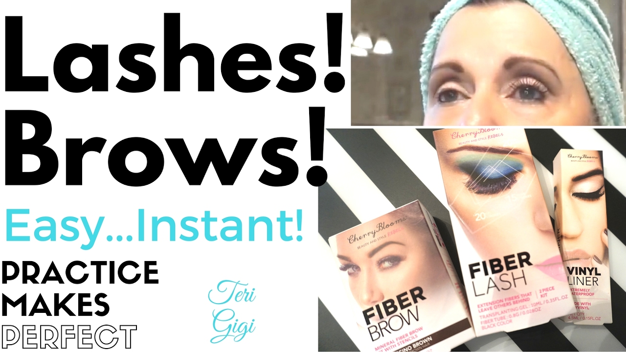 X-Long Lashes and Instant Brows!  :I:  TeriGigi