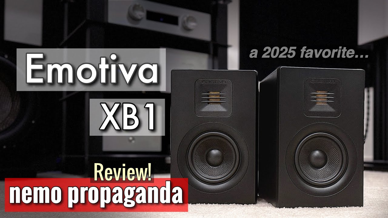 Emotiva wins again!  XB1 Bookshelf Review!