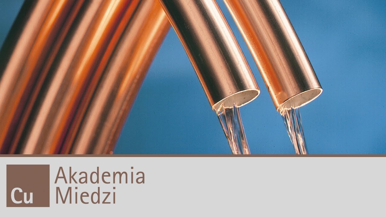 Instalacje wodne z rur miedzianych - Akademia Miedzi