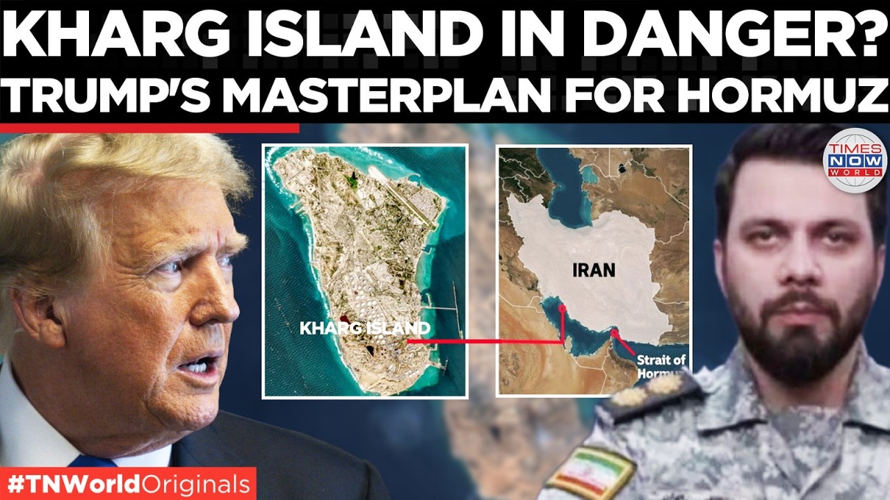 TRUMP EYES KHARG TAKEOVER?: US Prepares To Seize Iran Oil Hub To Force Hormuz Open | US-Iran War