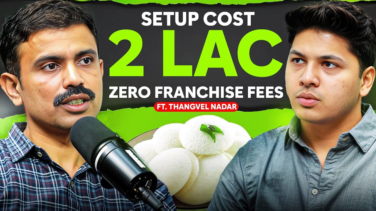 How Idli Point Is Disrupting Indian QSR Ft. Thangvel Nadar | Masum Gandhi