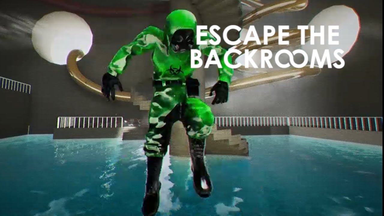 Escape the backrooms : Diving off the stairs