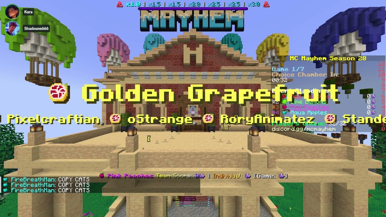 MCMAYHEM - MINECRAFT EVENT | Boosfer | 2024-03-23