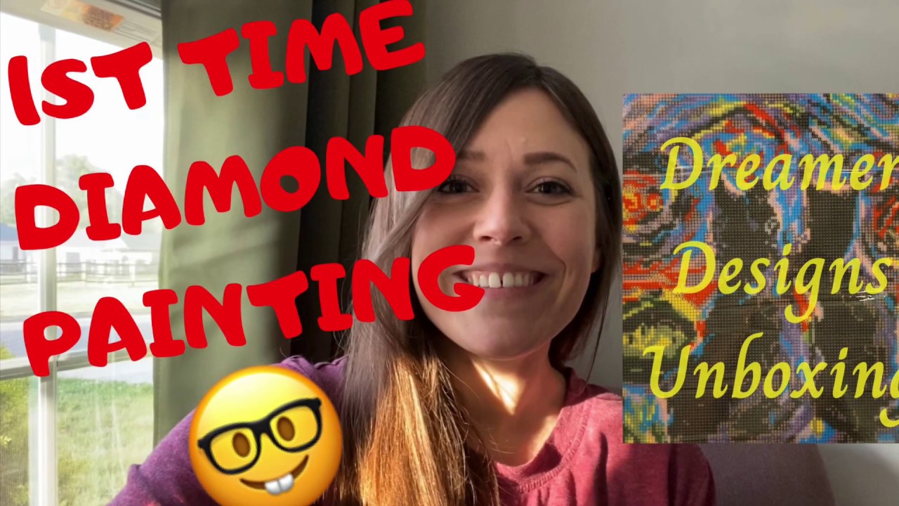 First Time Diamond Painting Experience