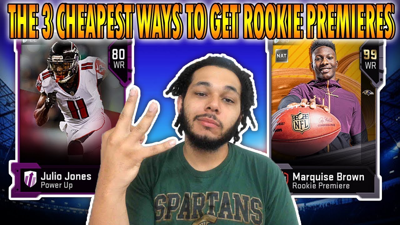 THE 3 CHEAPEST METHODS TO GET ROOKIE PREMIERE PLAYERS MADDEN 19 TIPS AND TRICKS | MUT 19