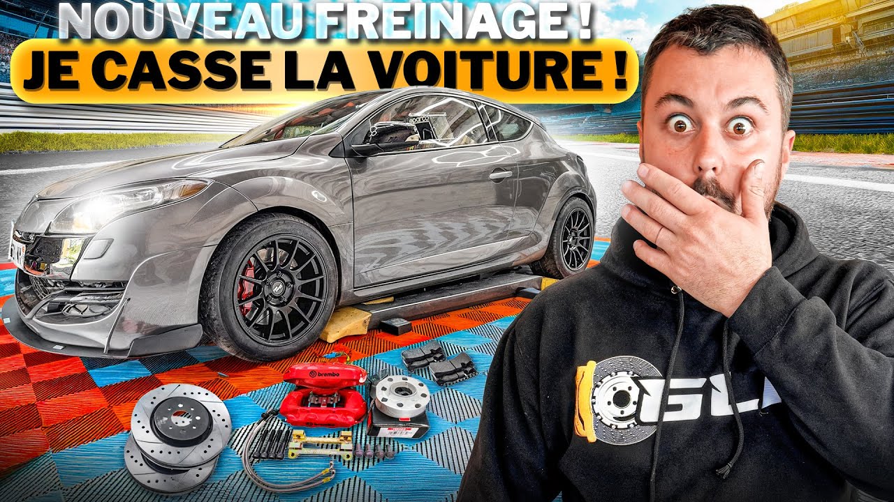 600 ch, ça ne pardonne pas… la Mégane 3 RS casse sur circuit 😱