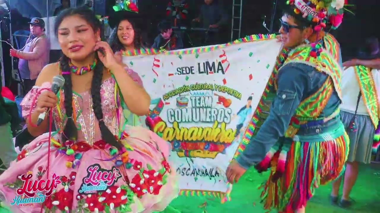 Lucy Huamán de Cupisa en Carnaval Champaccocha 2025