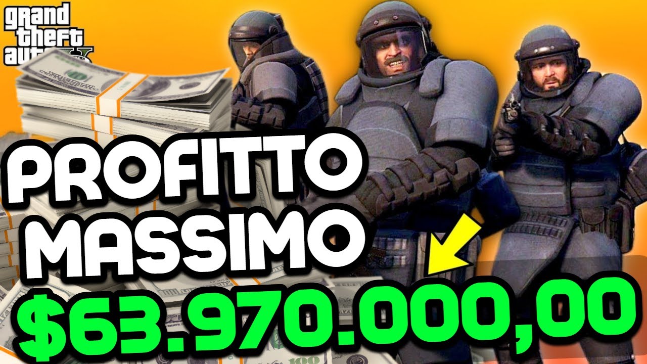 COME OTTENERE IL MASSIMO PROFITTO IN TUTTI I COLPI SQUADRA MIGLIORE - GTA 5