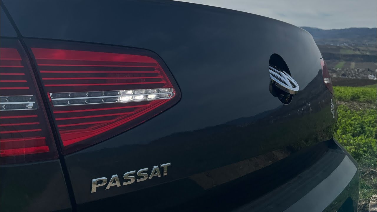 VW Passat B8 rear reverse camera installation guide (not oem camera)