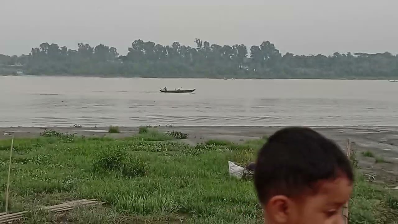 কর্ণফুলী নদীর পাড়ের ভিডিও। ইজান এর সাথে। 