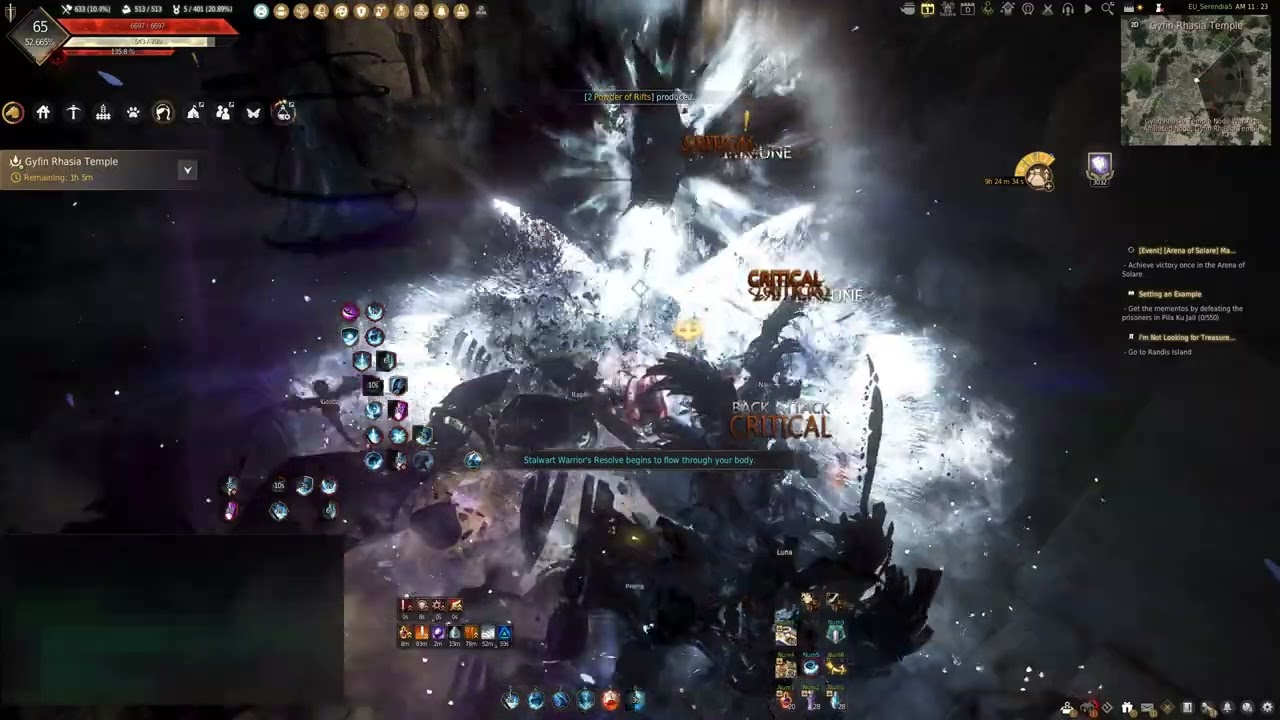 BDO - Succession Nova Grind Sessions Ep.9 - Gyfin Under - 305AP, 23,3k, LS St2, NO Agris