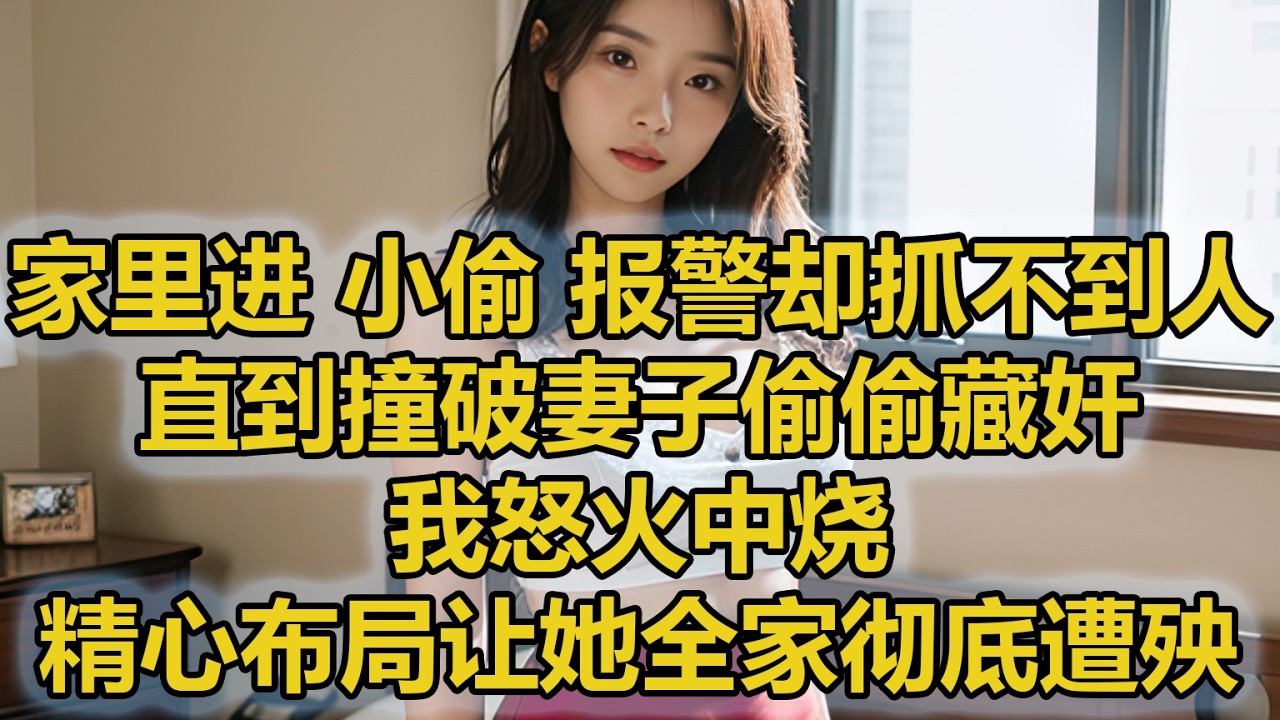 家里进 小偷 报警却抓不到人直到撞破妻子偷偷藏奸我怒火中烧精心布局让她全家彻底遭殃