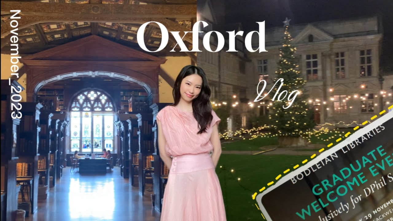 Oxford vlog| The Humphrey library, British black-tie dinner, archives at Weston, Pfizer CEO