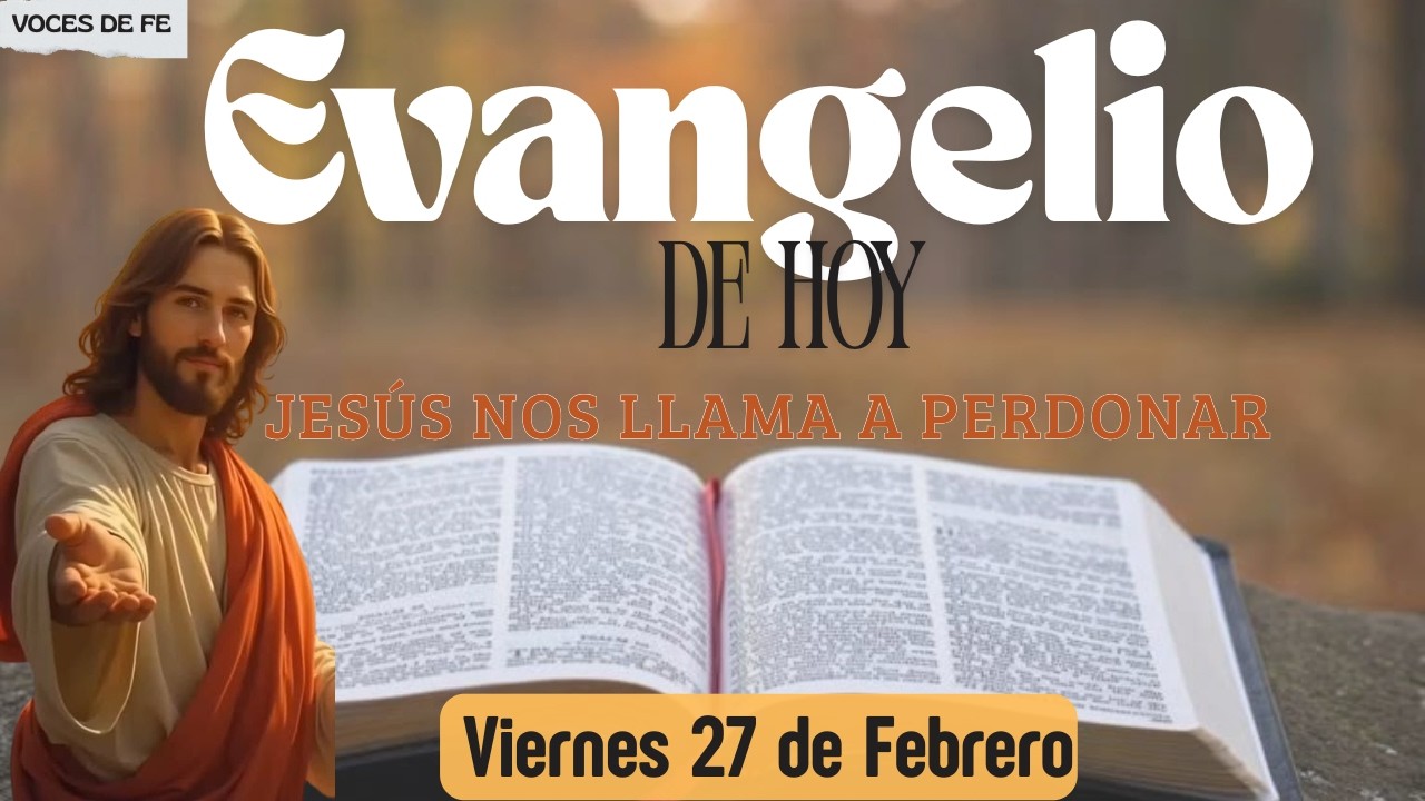 Jesús Nos Llama a Perdonar 🙏 Evangelio de Hoy – San Mateo