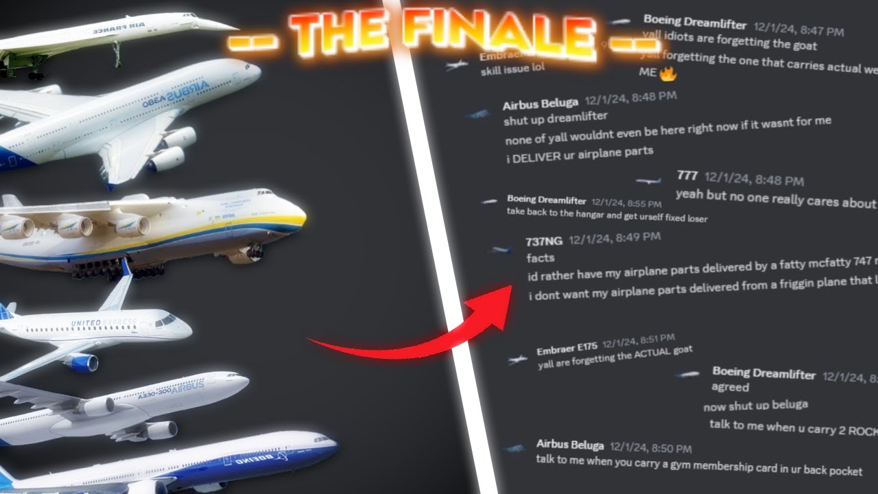 If Planes Had A Discord Server 3... -- THE FINALE --