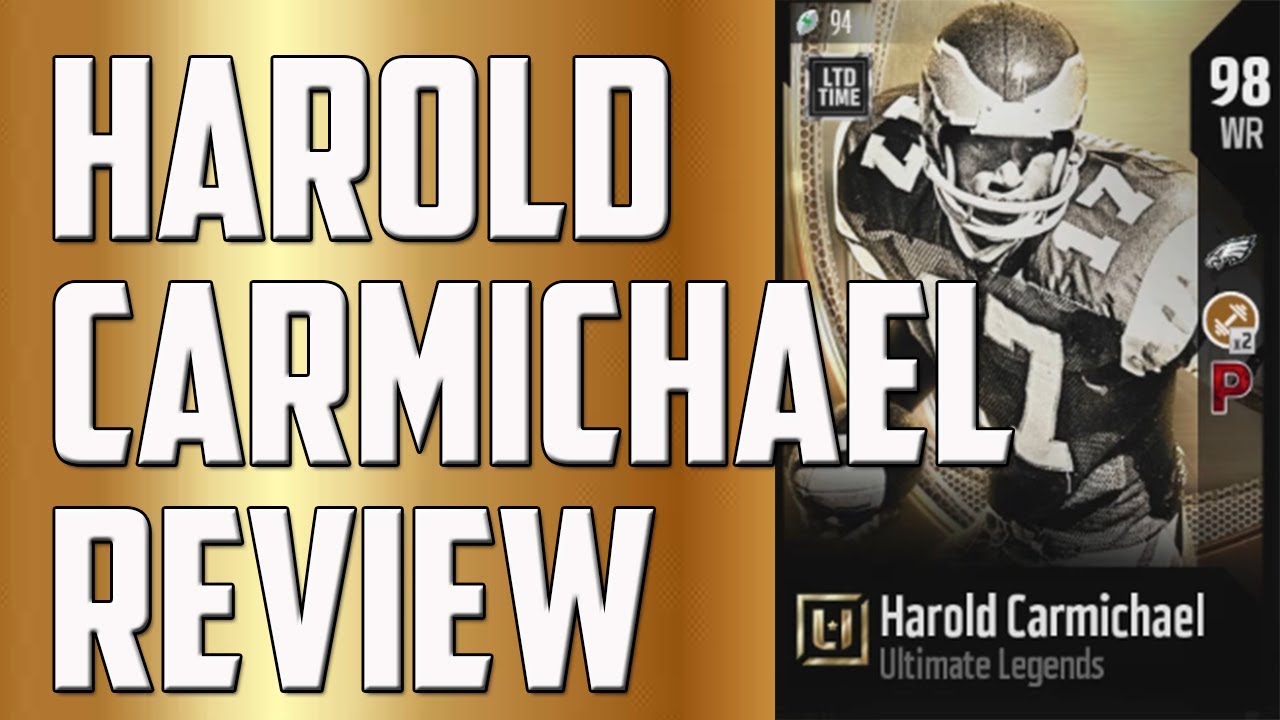 THE TALLEST WR! How Good is 98 Ovr Harold Carmichael? MUT 18 Card Review