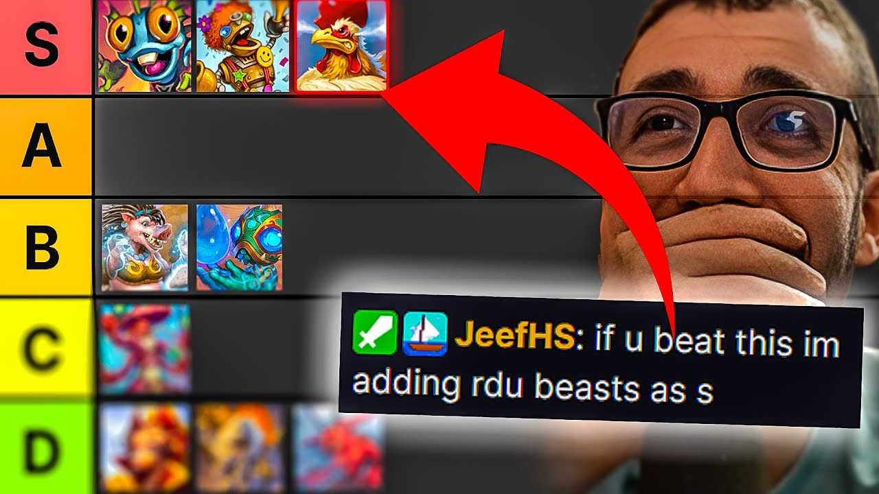 @JeefHS  Doubted RduBeasts But It's BROKEN | Hearthstone Battlegrounds