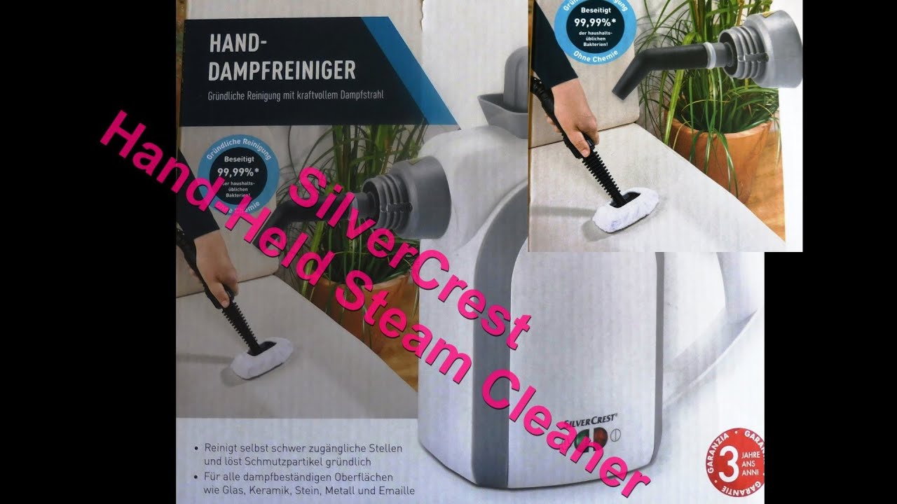 Functional check  SilverCrest Hand-Held Steam Cleaner HG04582