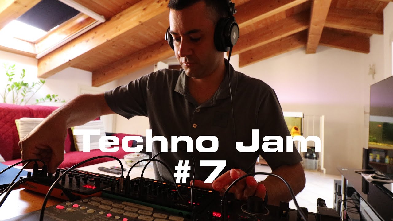 Techno Jam #7 - Dawless_9 (Roland T8 S1 E4 e Zoom RT-123)