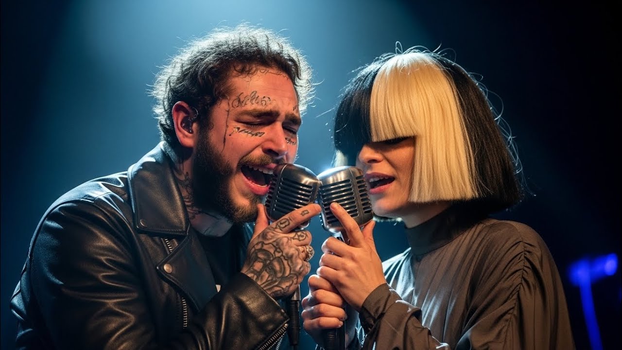 Left With Silence - Post Malone ft. Sia | Lyrics Video 