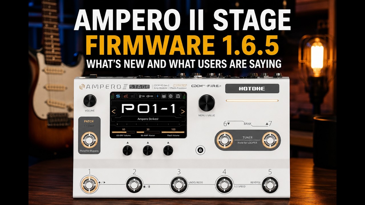 Ampero II Stage 1.6.5 Update &ndash; Did Hotone Really Fix It?