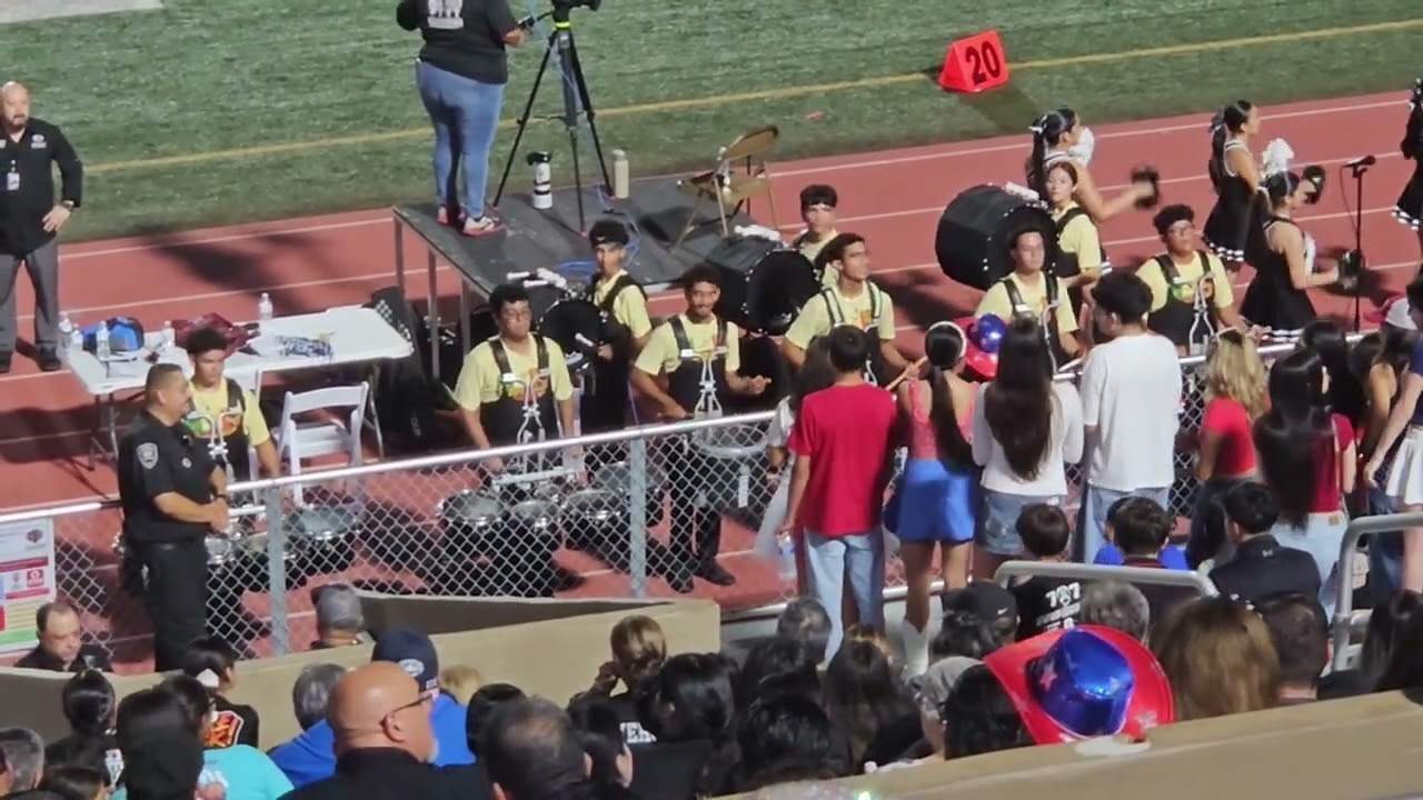 9-12-25 PSJA N RAIDER band halftime performance 