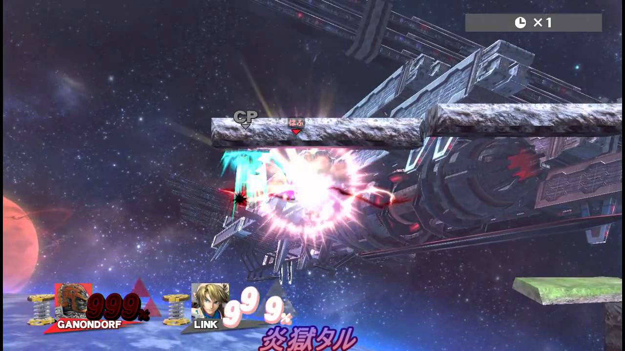スマブラ for Wii U ステージ作りで変わった遊びをしてみる (SSB4 stage builder)