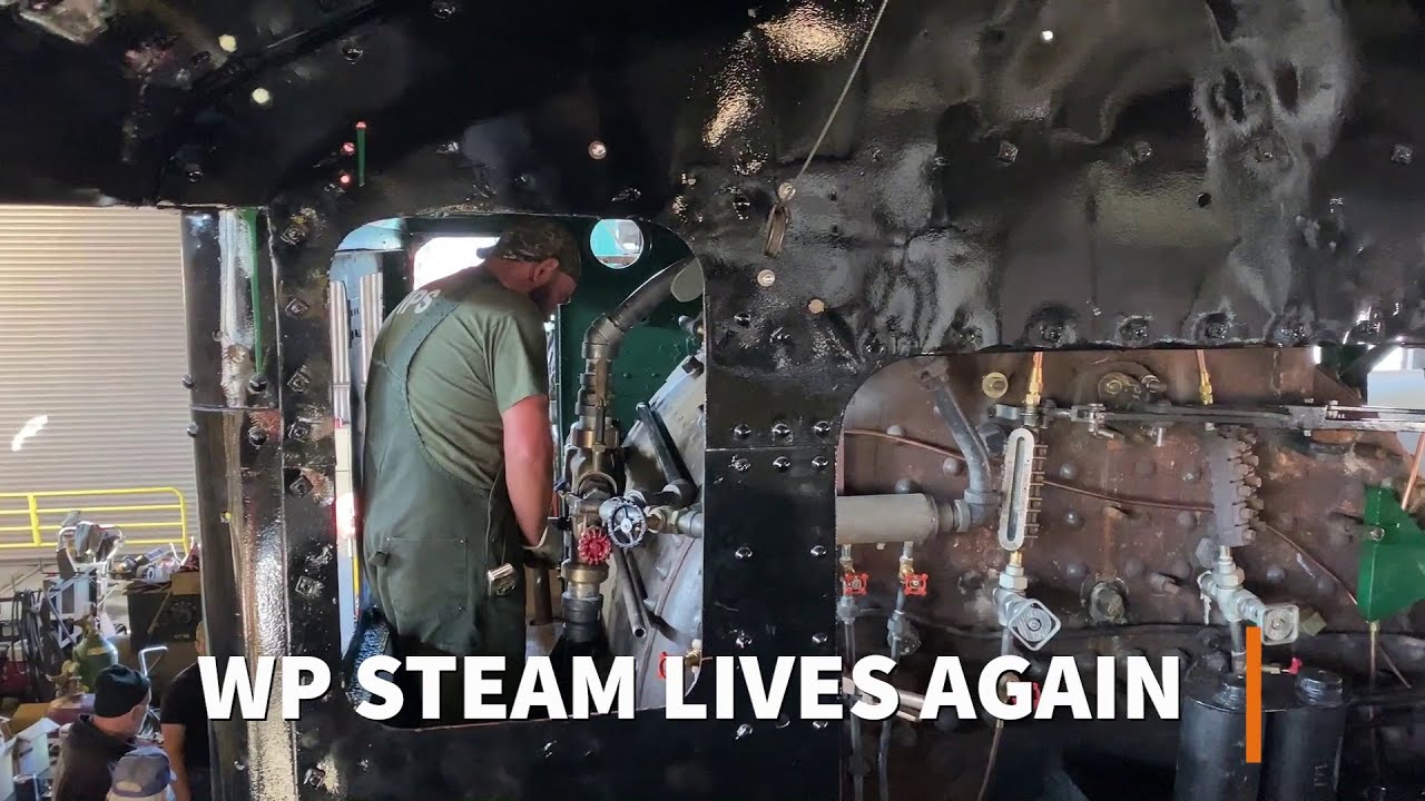 WPRM Steam Engine Fireup Video 02