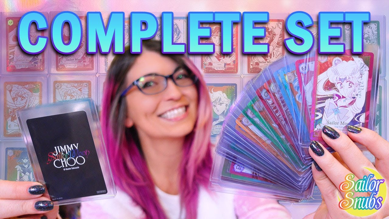 Full 24 Card Set! Jimmy Choo x Sailor Moon Collectible Cards: Review & Rarity Guide