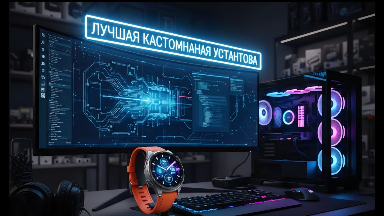 Ручная установка циферблатов и приложений в два клика на Galaxy Watch Ultra, 8,7,6,5,4 и WearOS