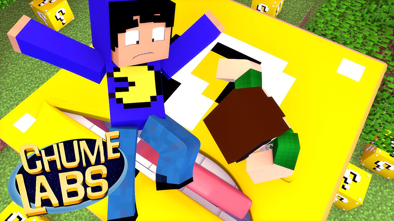 Minecraft: DENTRO DO LUCKY BLOCK! (Chume Labs 2 #37)