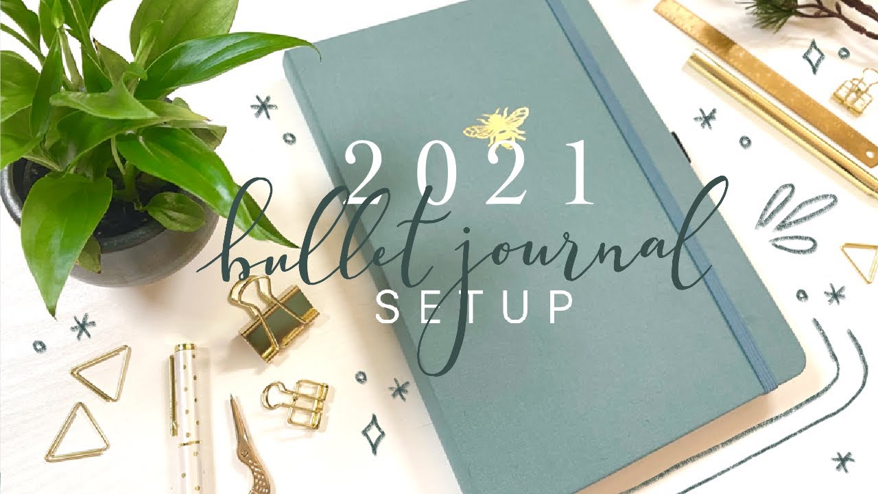 My 2021 Bullet Journal Setup | Part 2 | 10K GIVEAWAY | Aesthetic BuJo Layout