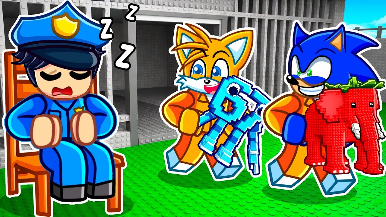 ROBLOX ESCAPE JAIL FOR BRAINROTS...