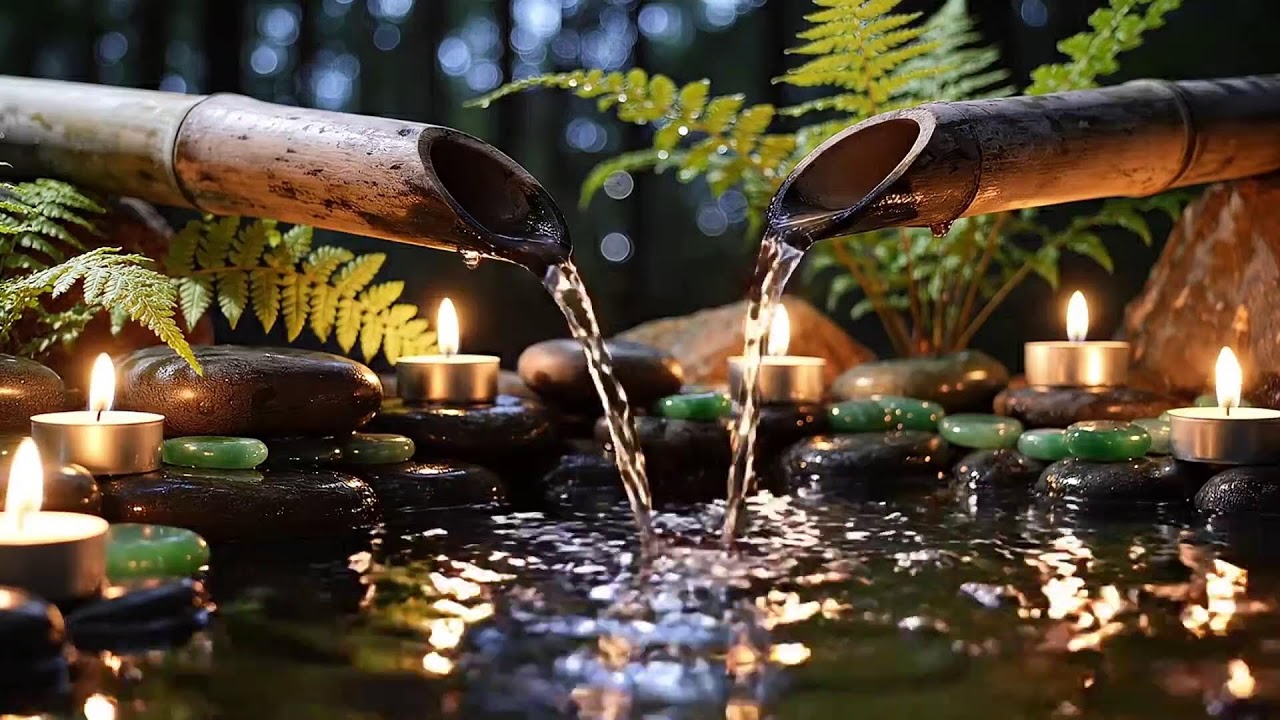 Healing Music for Inner Peace 🌿 Piano with Water Sounds, Anxiety Relief & Deep Sleep