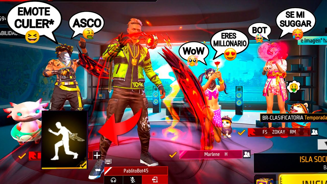 FINJO SER BOT Y HAGO EL EMOTE DE LA THOMPSON ASI REACCIONAN🤯