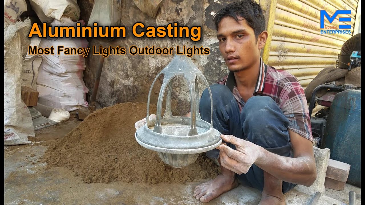 Aluminium Casting Fancy Lights, Beautiful Outdoor Lights Casting, Mold Casting Fancy Lights