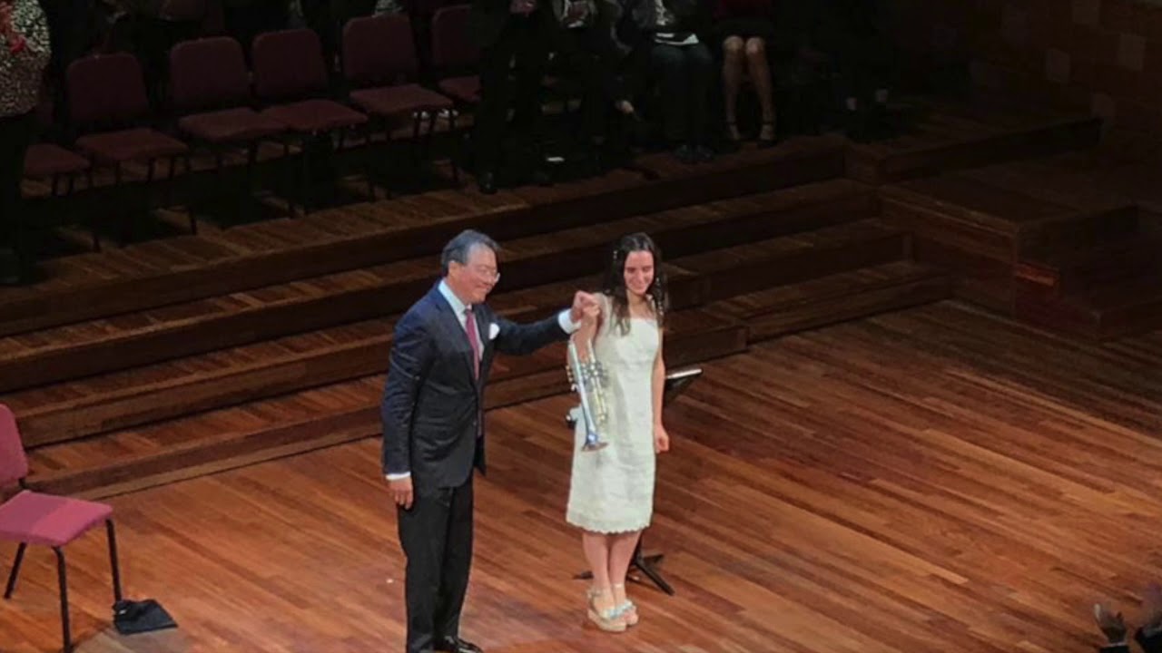 Yo-Yo-Ma & Andrea Motis al Palau de la Música Catalana