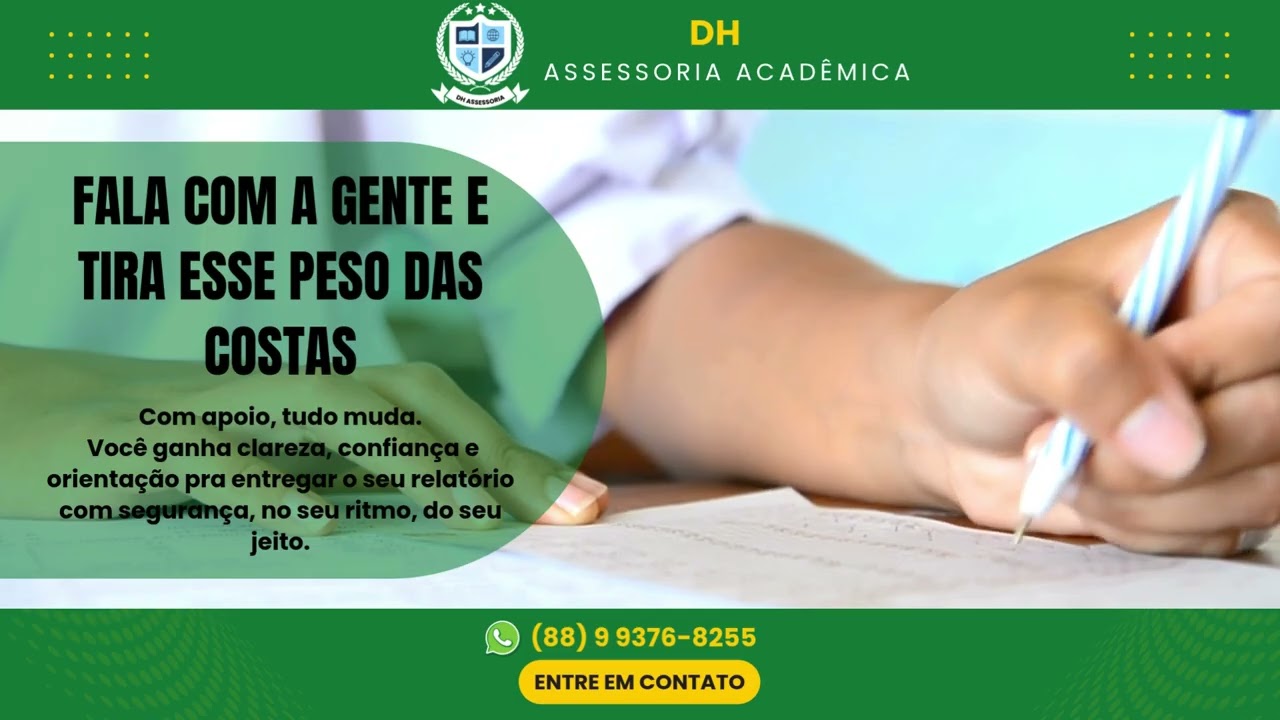 RELATÓRIO DO ESTÁGIO CURRICULAR REMUNERADO PRONTO ABNT