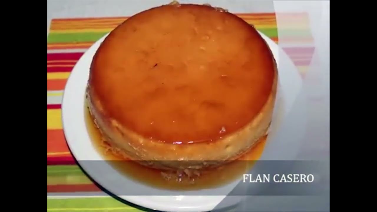 FLAN SIN HORNO NI MOLDE, La forma mas sencilla de hacer.