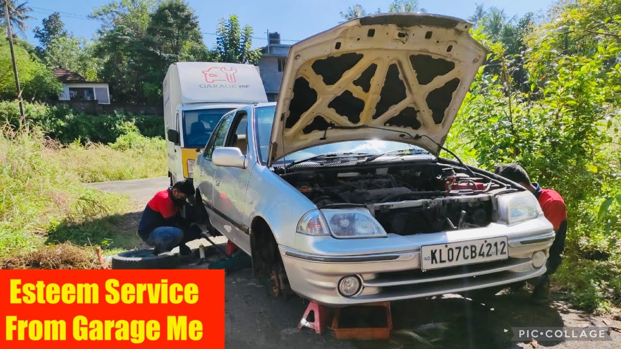 Maruti Esteem service from Garage Me @ My home