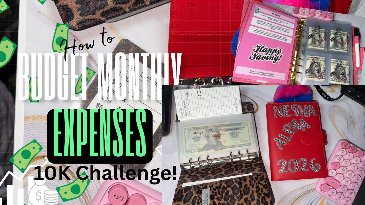 How I’m Actually Saving Money in 2026 | Cash Stuffing + Budget Reset | 10k challenge 